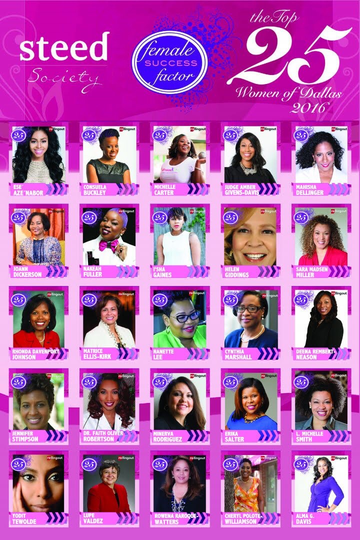 Rolling out celebrates the Top 25 Women of Dallas