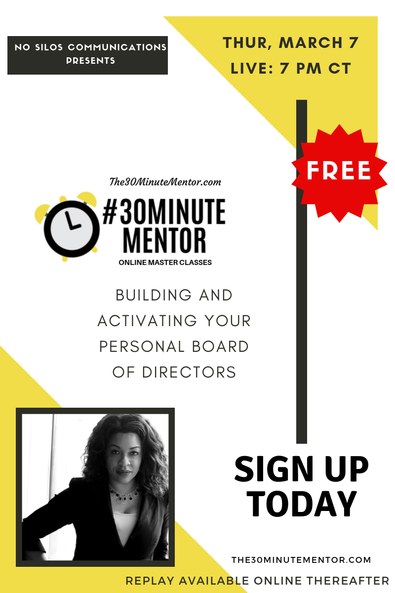 FREE #30MM Masterclass #3: Building and Activating Your Personal Board of Directors