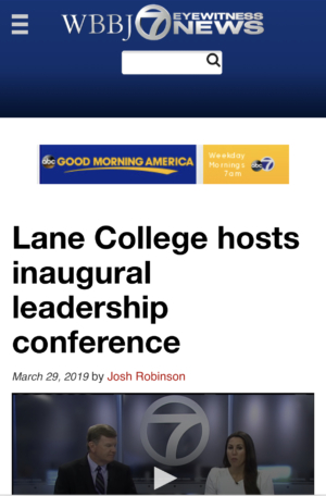 Lane College hosts inaugural leadership conference