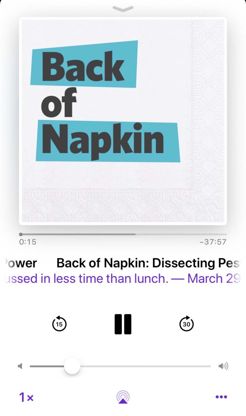LMS on FH Back of Napkin Podcast