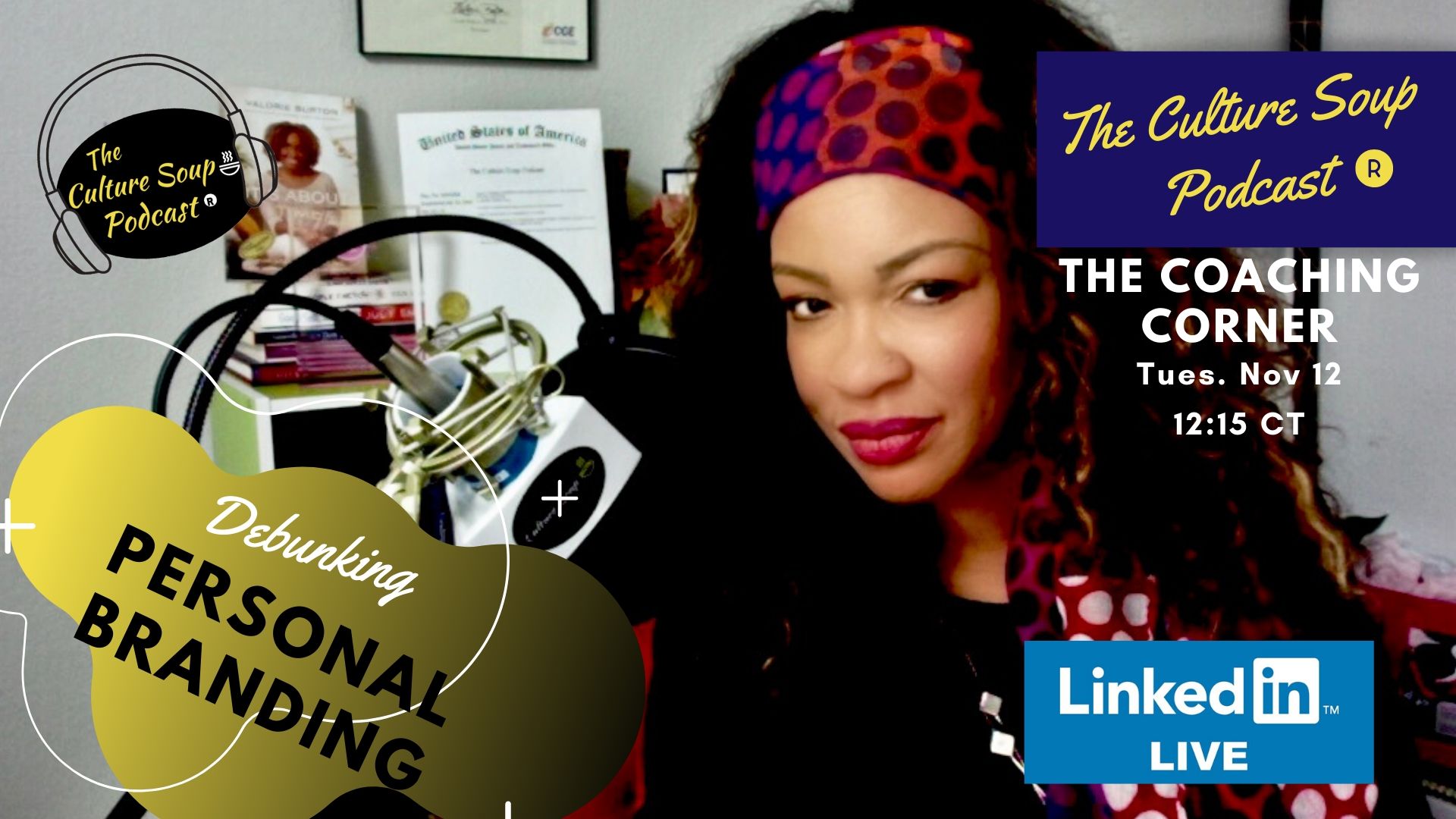 Ep 63: #LinkedinLIVE #TCSPCoachingCorner Premiere Episode