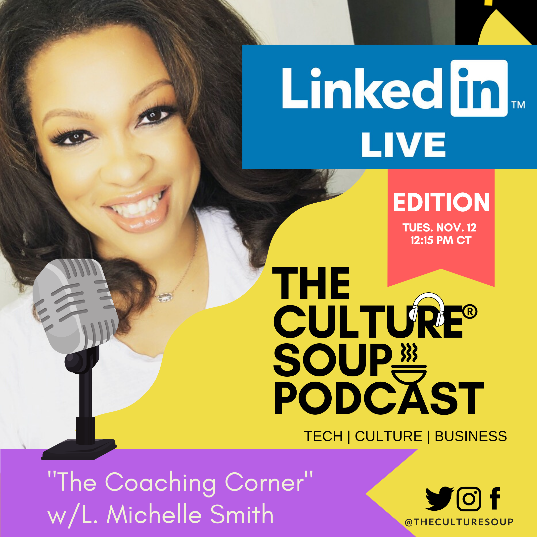 EP 68: The Coaching Corner on #LinkedInLIVE: TRANSITIONS with Tristan Layfield