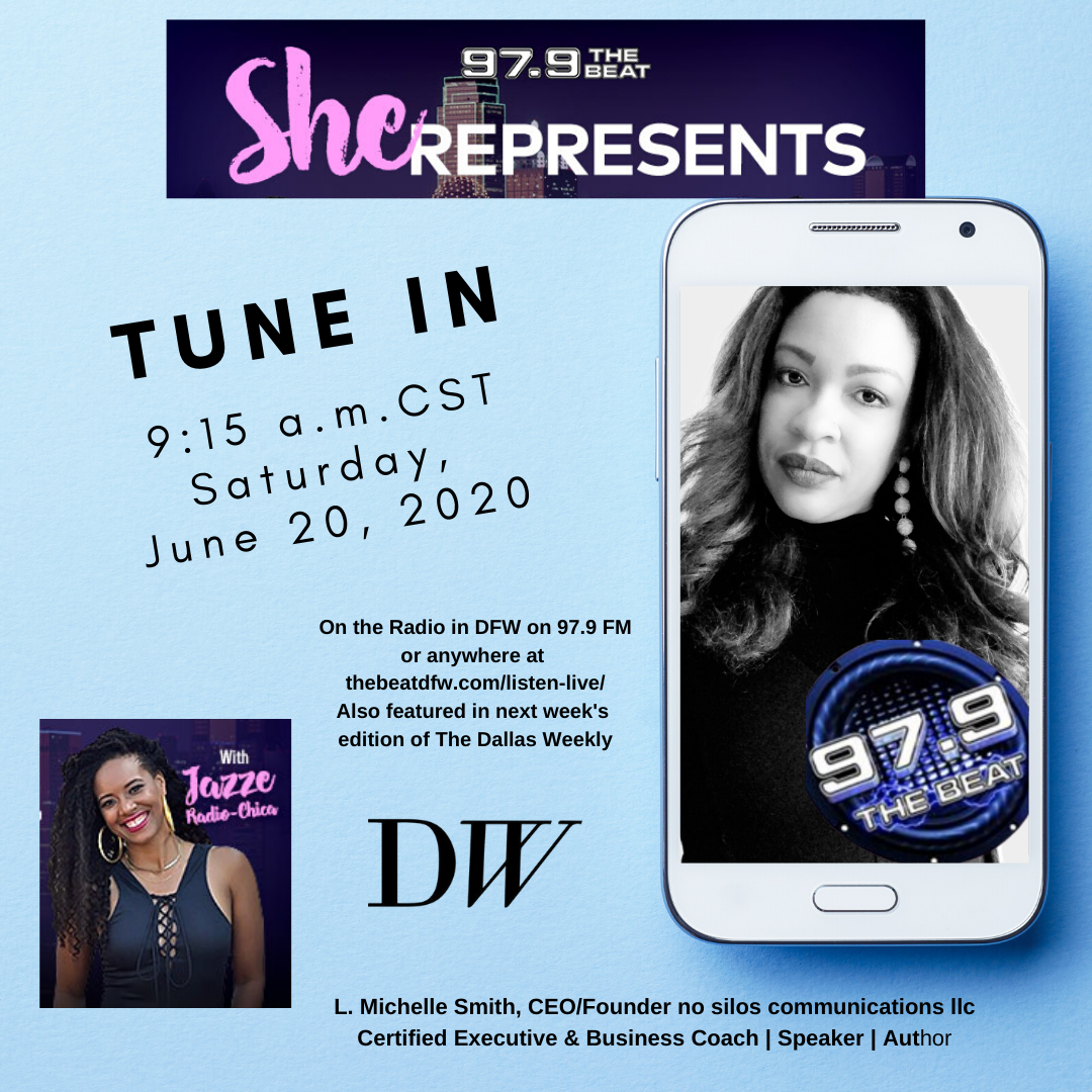 97.9 The Beat FM and The Dallas Weekly–“She Represents” features LMS