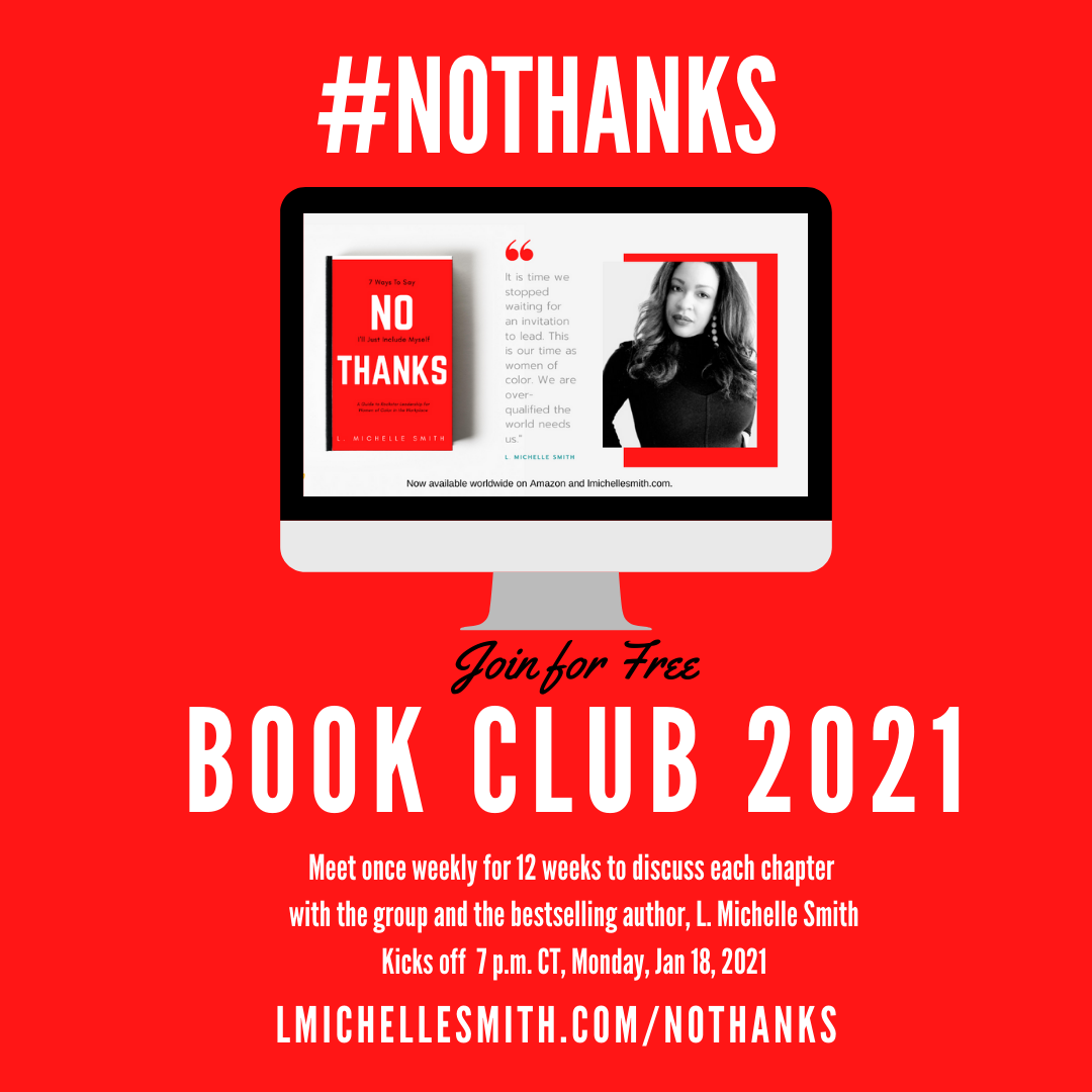 Join the #NoThanks Book Club 2021 for FREE