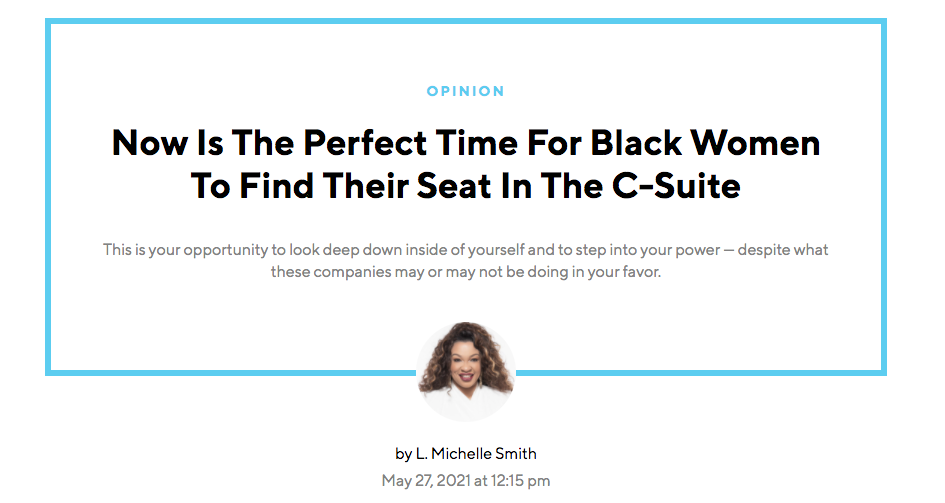 BLAVITY: Now is the perfect time for Black Women to find their Seat in the C-Suite