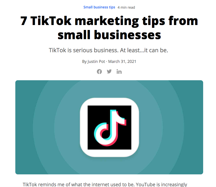 Zapier: “Make a TikTok, Not a Commercial” — LMS