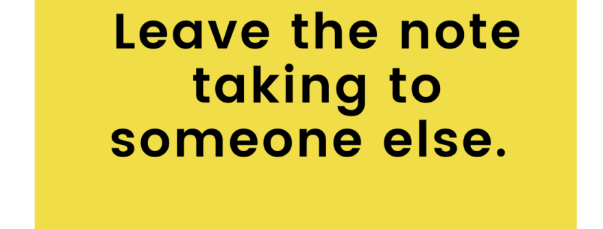 Are you doing the “office housework”?