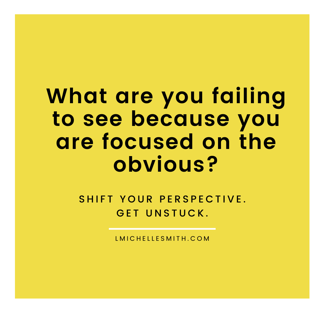Shift your perspective
