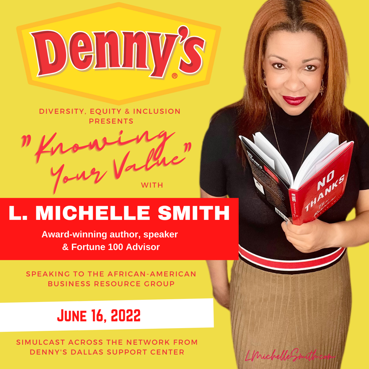 : LMS Shares the Power of Knowing Your Value with Black Leaders at Denny’s