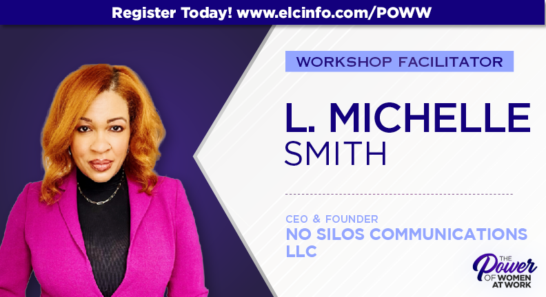 Join me at the ELC’s Power of Women at Work Conference