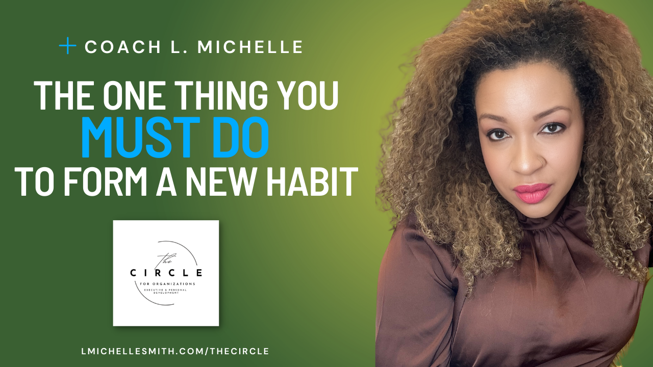 The one thing you must do to form a new habit 👏🏽