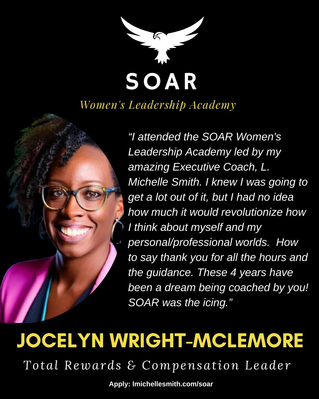 Apply for SOAR Women’s Leadership Academy, Supercharged🚀 with DISCernIQ 🚀